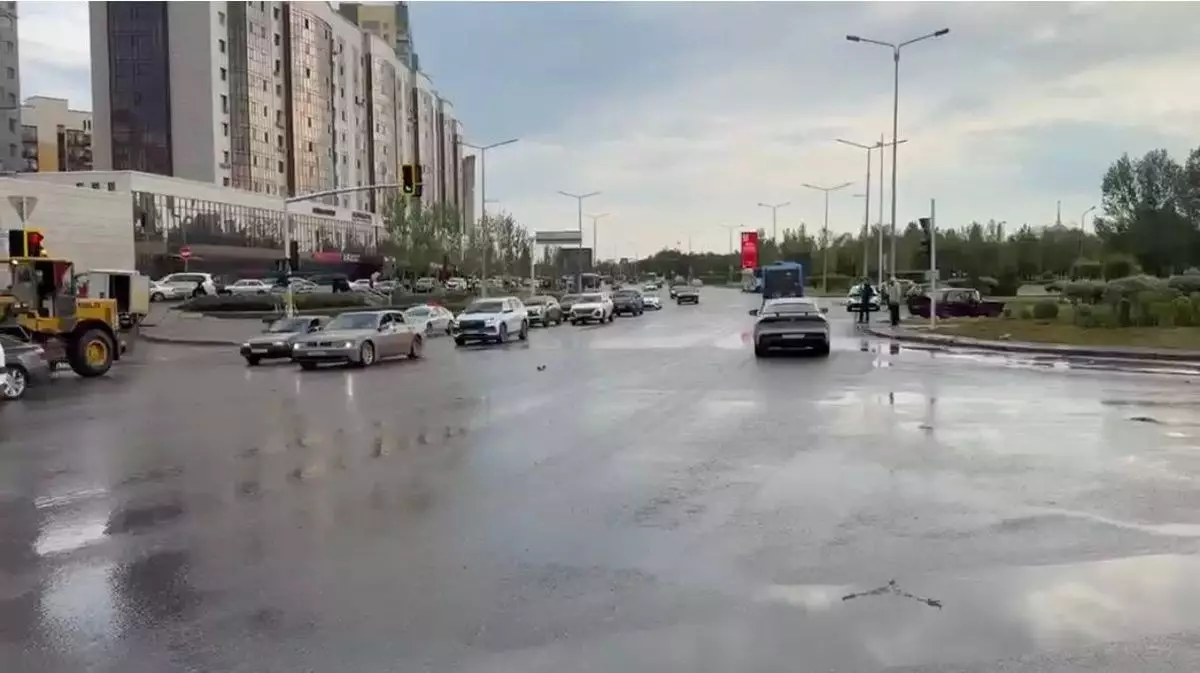 Треть месячной нормы осадков выпала в Астане