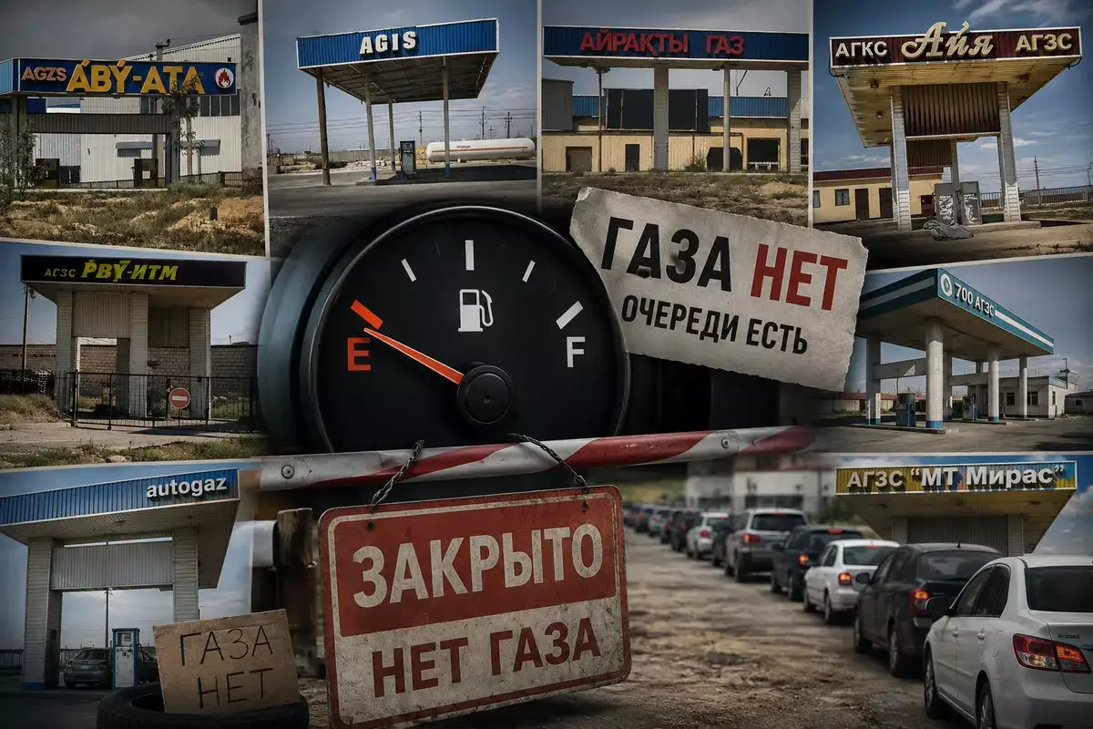 «Разуйте глаза на проблему»: водители показали реальную ситуацию с газом в Актау - новости на Lada.kz 23.07.2026