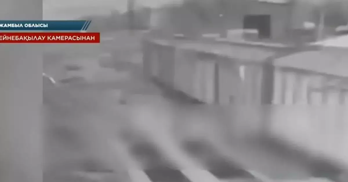  Жамбыл облысында жүк вагоны әйелді қағып кетті 