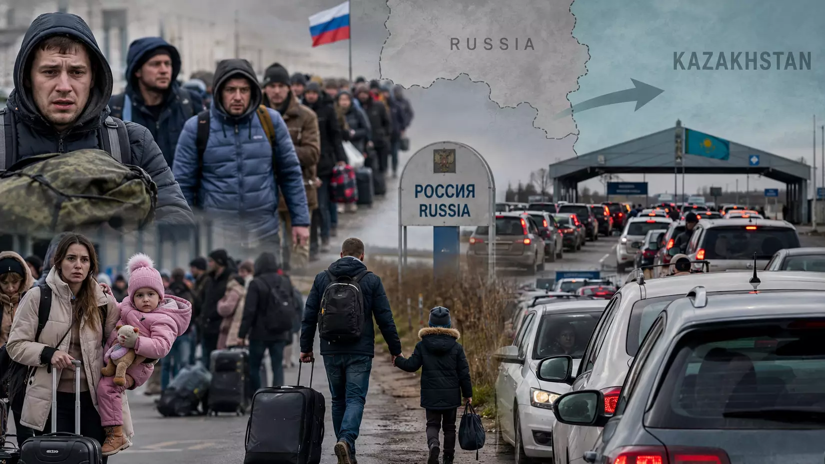 Ресейліктерге тықыр таяды: Соғыстан қашқандар тағы бізге қарай ағыла ма?