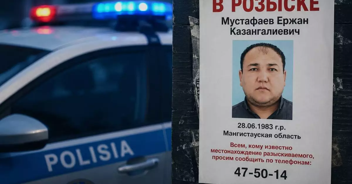  В Мангистау разыскивают обвиняемого по делу о насилии над несовершеннолетней 