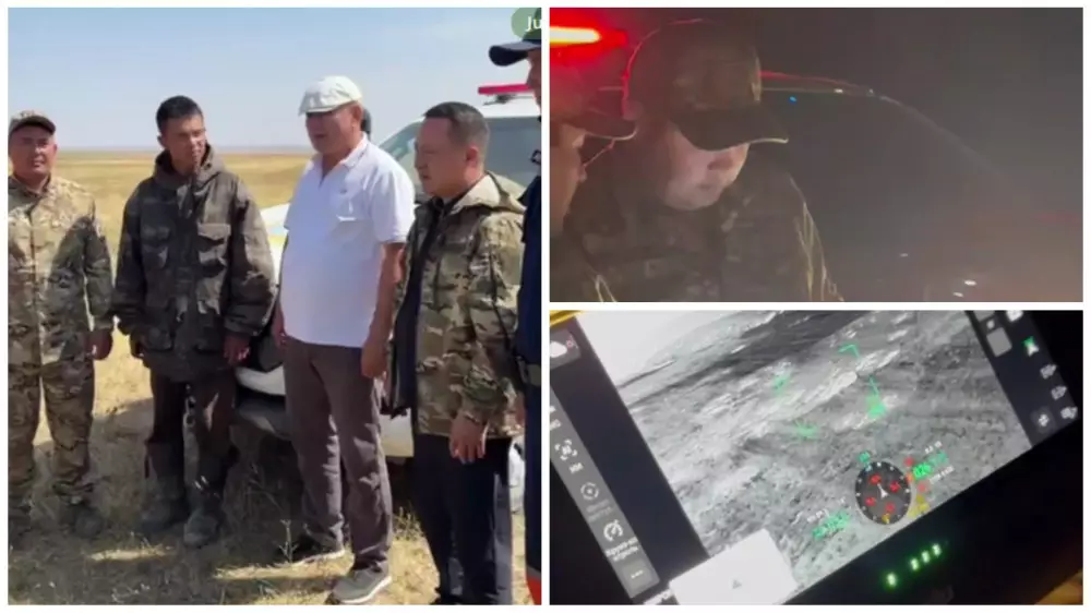 Жамбыл облысында жоғалған малшы спутниктердің, дрондардың және Starlink көмегімен табылды