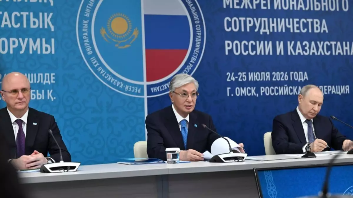  Мемлекет басшысы Қасым-Жомарт Тоқаев Ресей Президенті Владимир Путинмен кездесті 