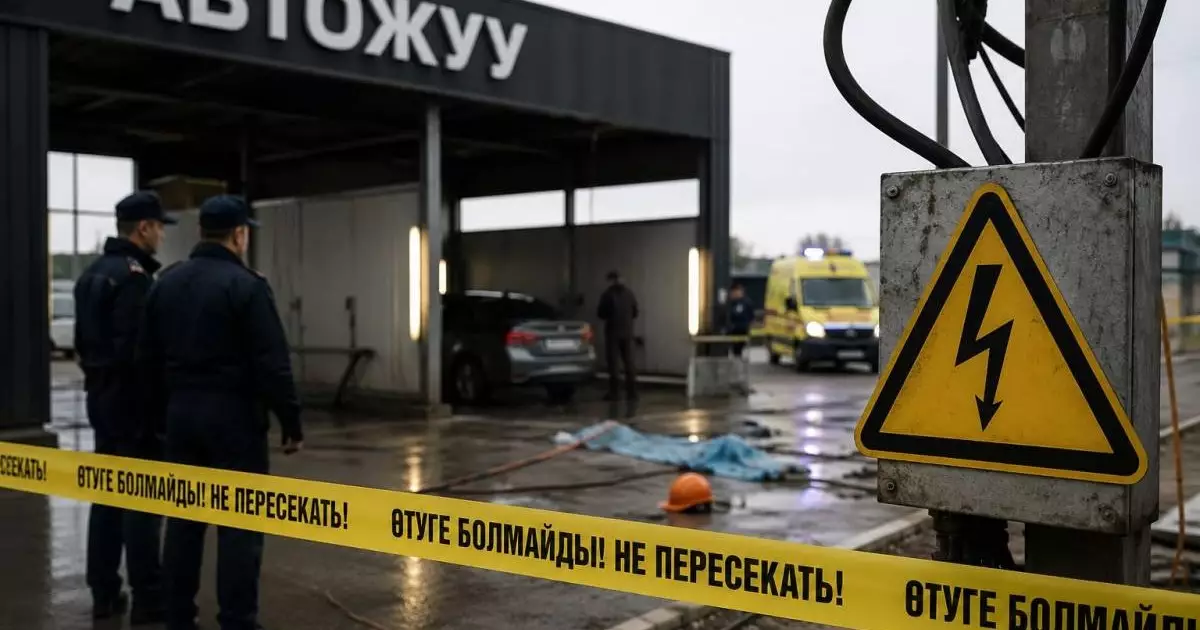  18 жастағы жігіт көлік жуу орнында тоққа түсіп, көз жұмды 