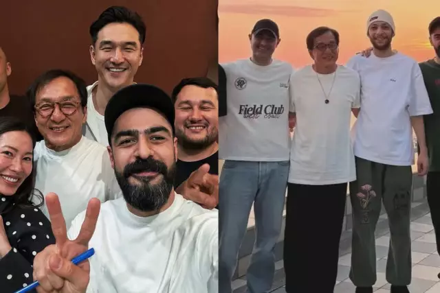 Джеки Чан Ақтауда танымал рэпер MiyaGI-дің әніне билеп таң қалдырды