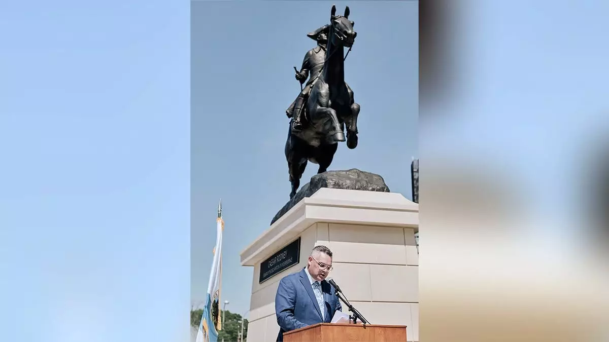 Каждый день герои Войны за независимость выходят на первый план в экспозиции Трампа «Дух 76-го».