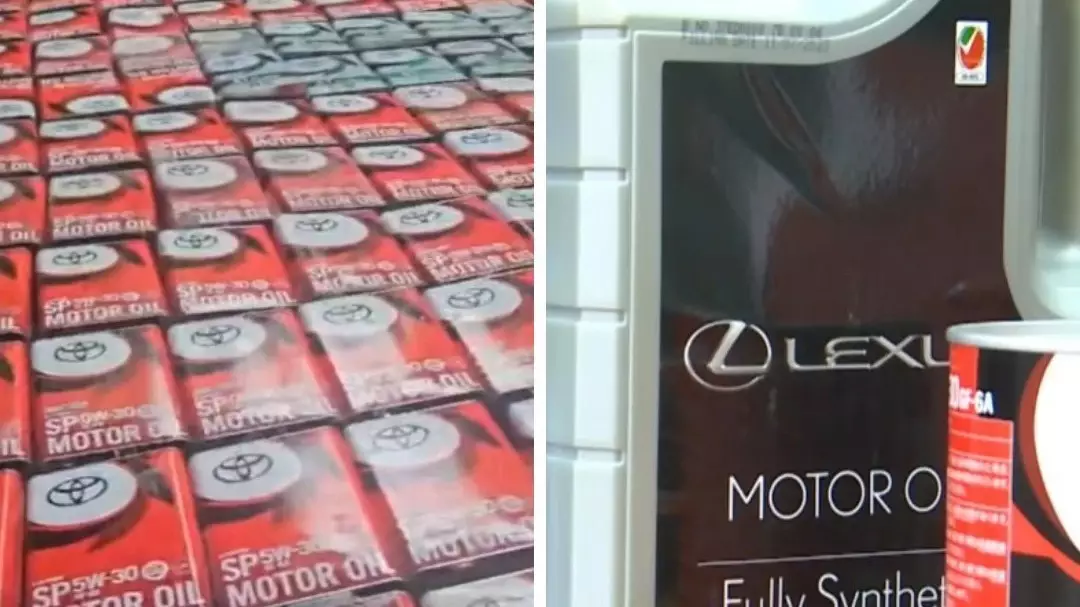  Шымкентте Toyota мен Lexus атауымен жалған мотор майын сатқан кәсіпкер әшкереленді 