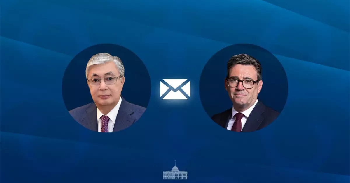  Президент Ұлыбританияның жаңа премьер-министрін құттықтады 