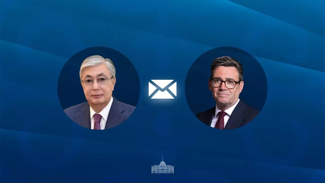 Токаев поздравил нового премьера Великобритании