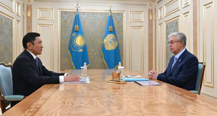Тоқаев Атырау облысының жаңа әкімі Ақшолақовты қабылдады