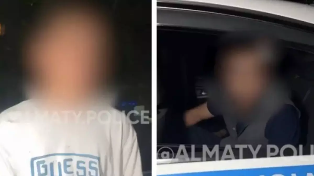  Алматы полициясы түн ішінде пышақ ұстап жүрген алты адамды ұстады 