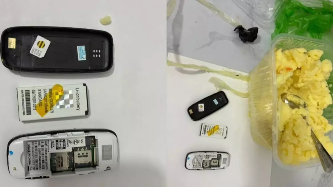  Түрмеге телефон өткізбек болған: Nokia картоп езбесінің ішінен шықты 