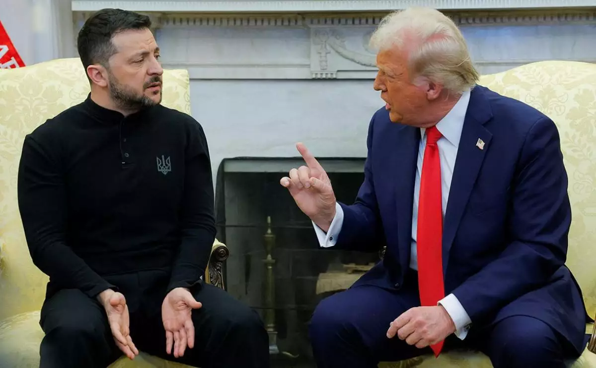 Трамп пен Зеленский соғысты тоқтату мәселесін талқыламақ