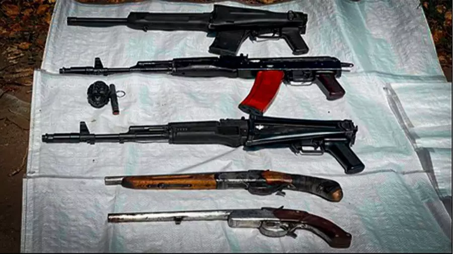 ҰҚК арнайы операция өткізіп, заңсыз 31 қаруды тәркіледі