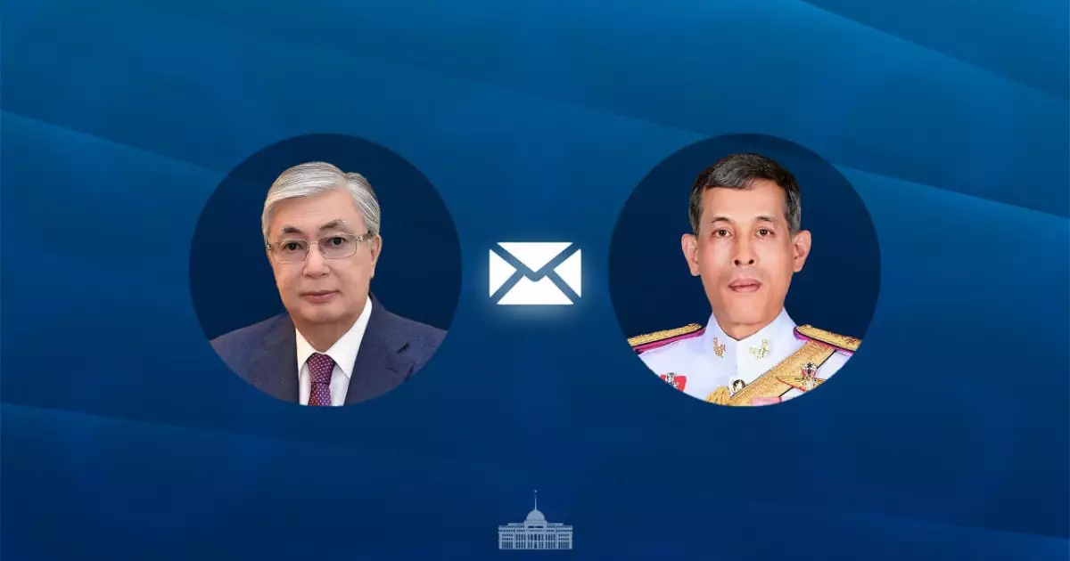  Мемлекет басшысы Таиланд Королі Маха Вачиралонгкорнды туған күнімен құттықтады 