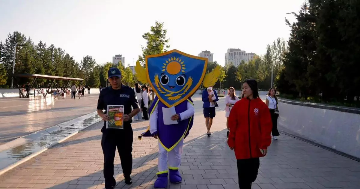  «Таза Қазақстан»: Астананың Орталық саябағында қоғамдық тәртіпті сақтау бойынша рейд өтті 