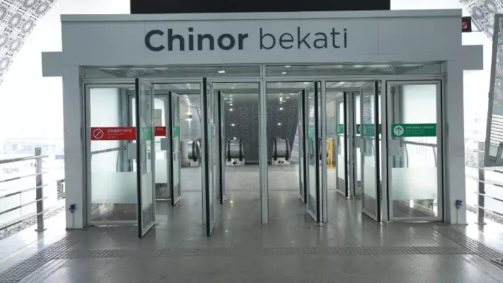 В Ташкенте после реконструкции откроют станцию метро «Чинор»