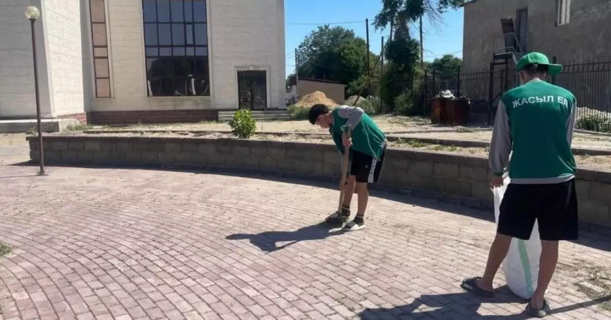  «Таза Қазақстан»: Ұлытау облысында экологиялық челлендждер өтті 