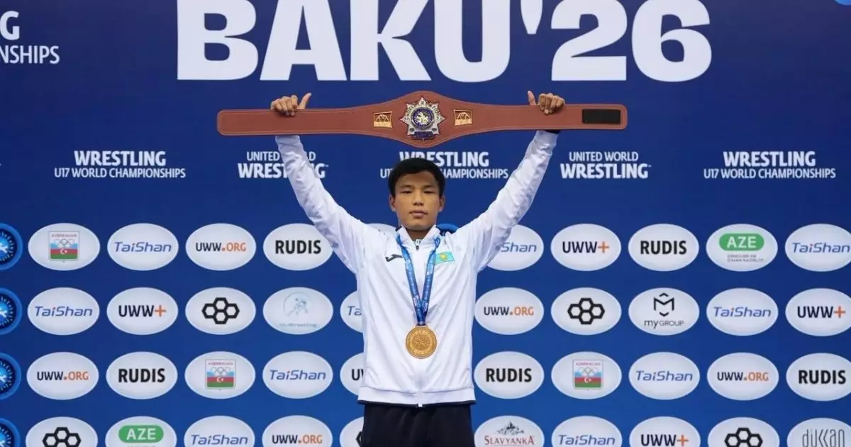  15 жастағы балуан Дияр Аманәлі әлем чемпионы атанды 