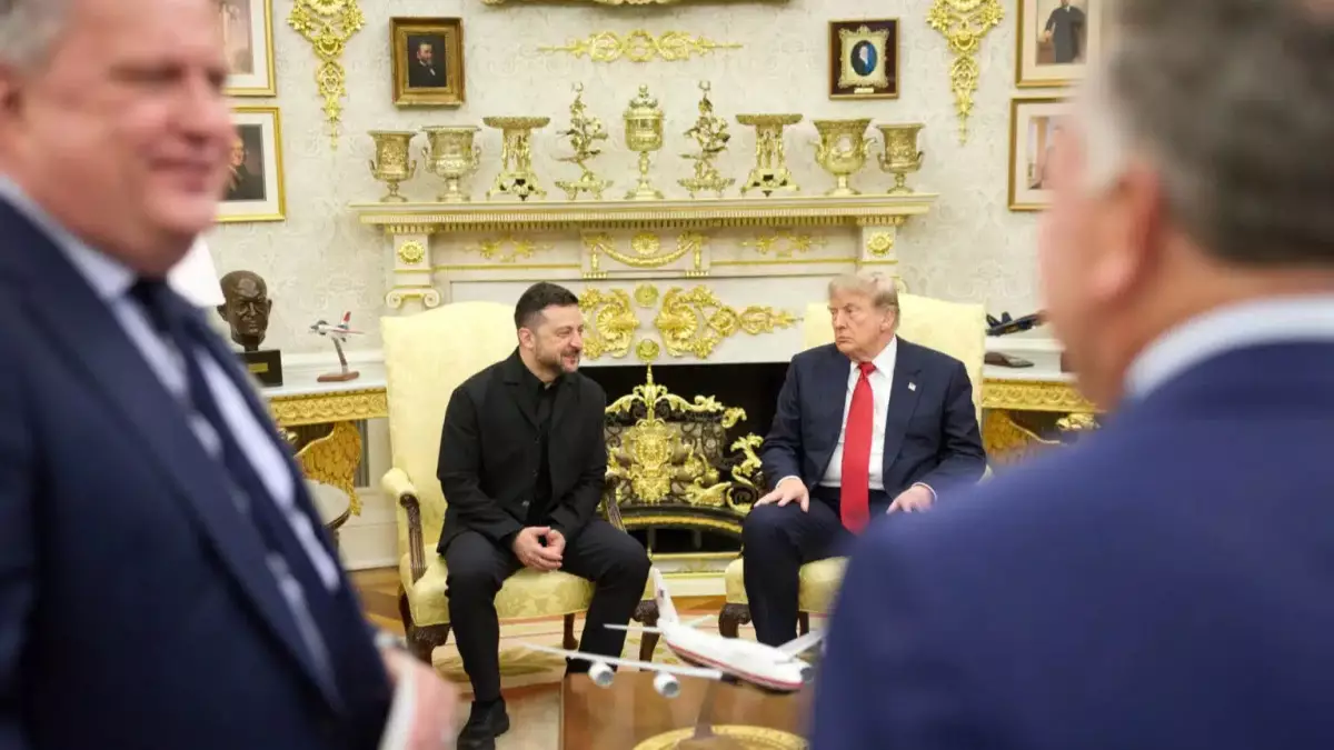  Зеленский Трамппен Ақ үйде өткен кездесудің мән-жайын айтты 