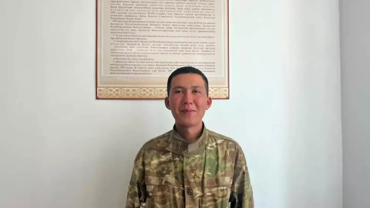 Өскемен маңында әскери бөлімнен қашып кеткен сарбаз табылды