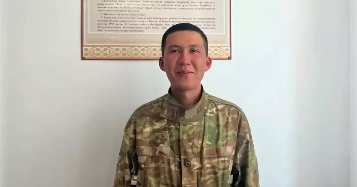  Өскеменде әскери бөлімнен қашып кеткен сарбаз ұсталды 
