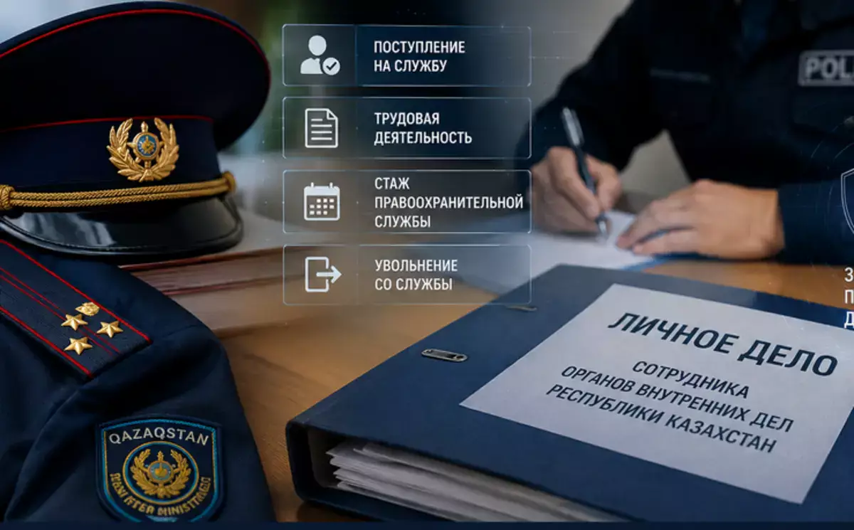 Досье каждого полицейского изменится в Казахстане: МВД ввело новые правила - новости на Lada.kz 29.07.2026