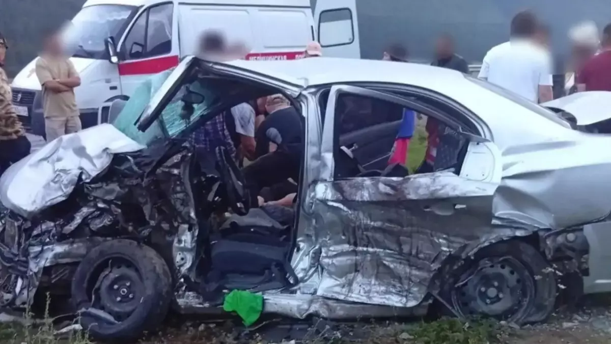  СІМ Алтай Республикасындағы жол апатынан зардап шеккен қазақстандықтарға көмек көрсетіп жатыр 