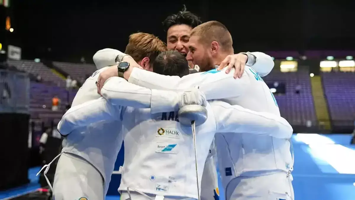 Казахстан сотворил сенсацию на чемпионате мира по фехтованию, победив в финале Украину - новости на Lada.kz 29.07.2026