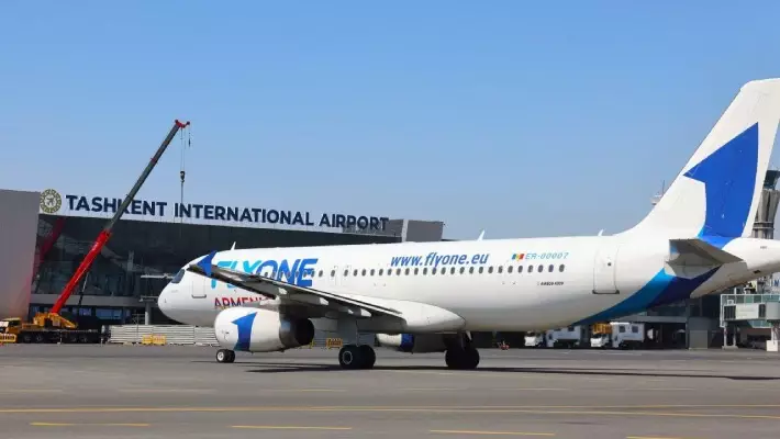 FlyOne Armenia запустила прямые рейсы между Ереваном и Ташкентом