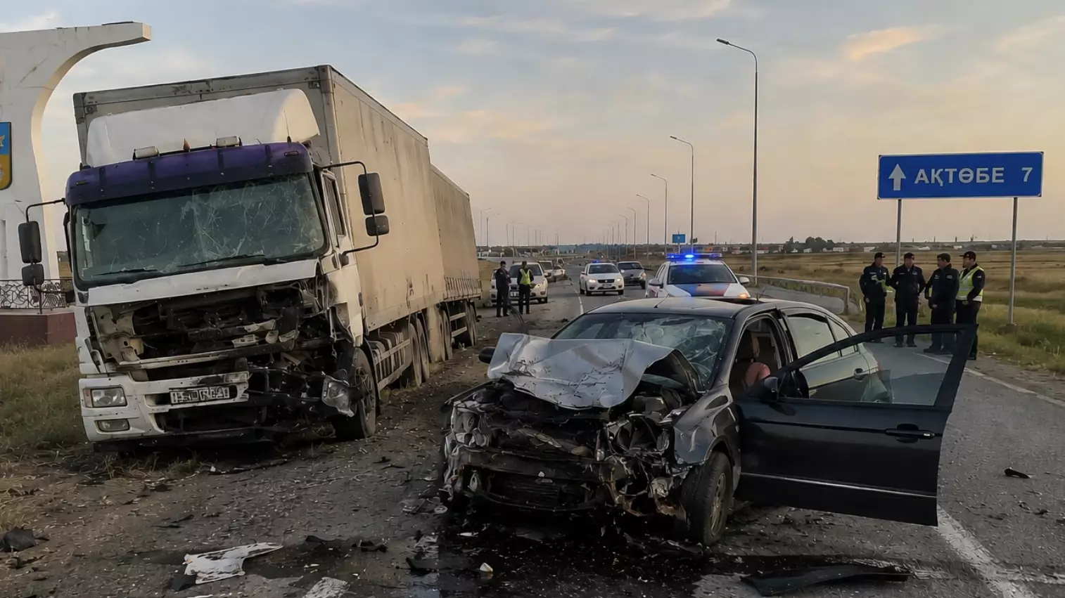 Батыстың «ажал жолдары»: Неліктен Ақтөбе мен Батыс Қазақстанда ірі жол апаттары жиілеп кетті?