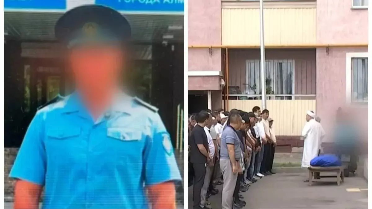  Қаза тапқан полиция қызметкерінің әйелі туралы тың дерек шықты 