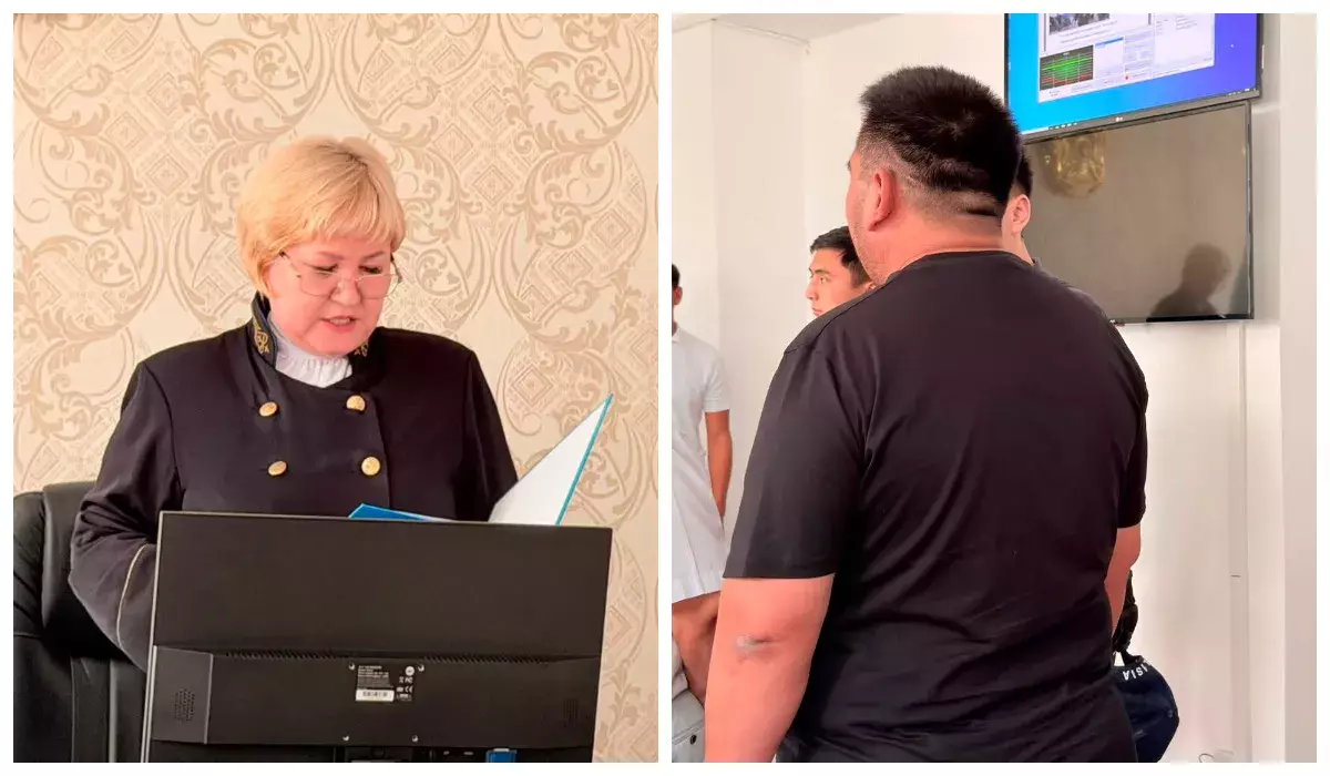 Ақтөбенің бас мешітінде жасөспірімдерді соққыға жыққан ер адам сот залынан түрмеге жіберілді
