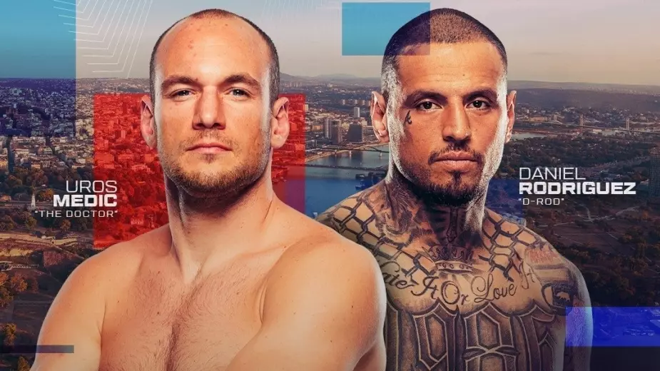 Прямая трансляция UFC Сербия: Медич, Родригез, Мусаев, Вологдин и другие