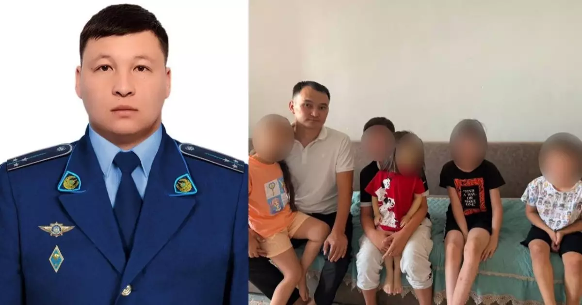  Қарағандыда полицей мен Ұлттық ұлан офицері өрттен бес баланы аман алып шықты 