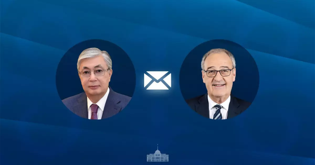  Мемлекет басшысы Швейцария Президентіне құттықтау жеделхатын жолдады 