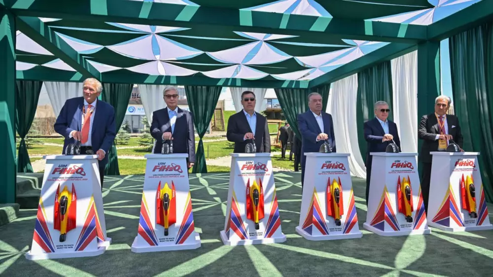 Орталық Азия елдерінің президенттері Ыстықкөлдегі чемпионатты ашты