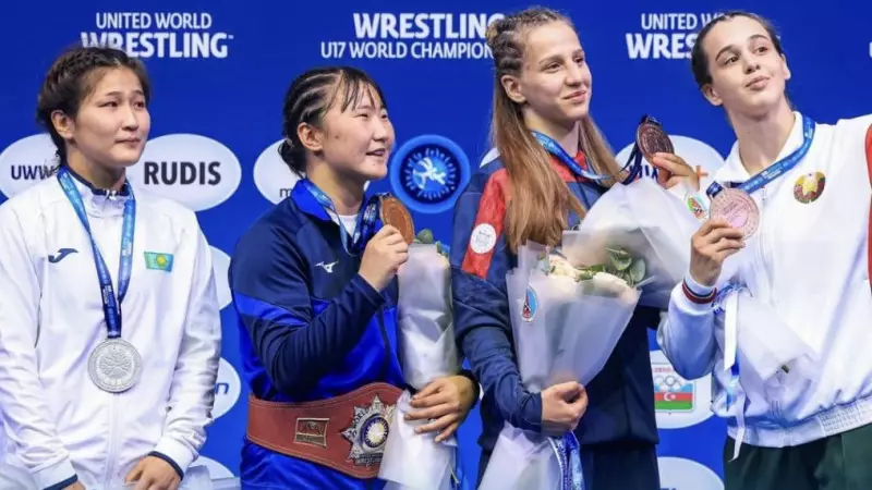 Қазақстан әйелдер күресінен U17 әлем чемпионатында небәрі екі жүлде еншіледі