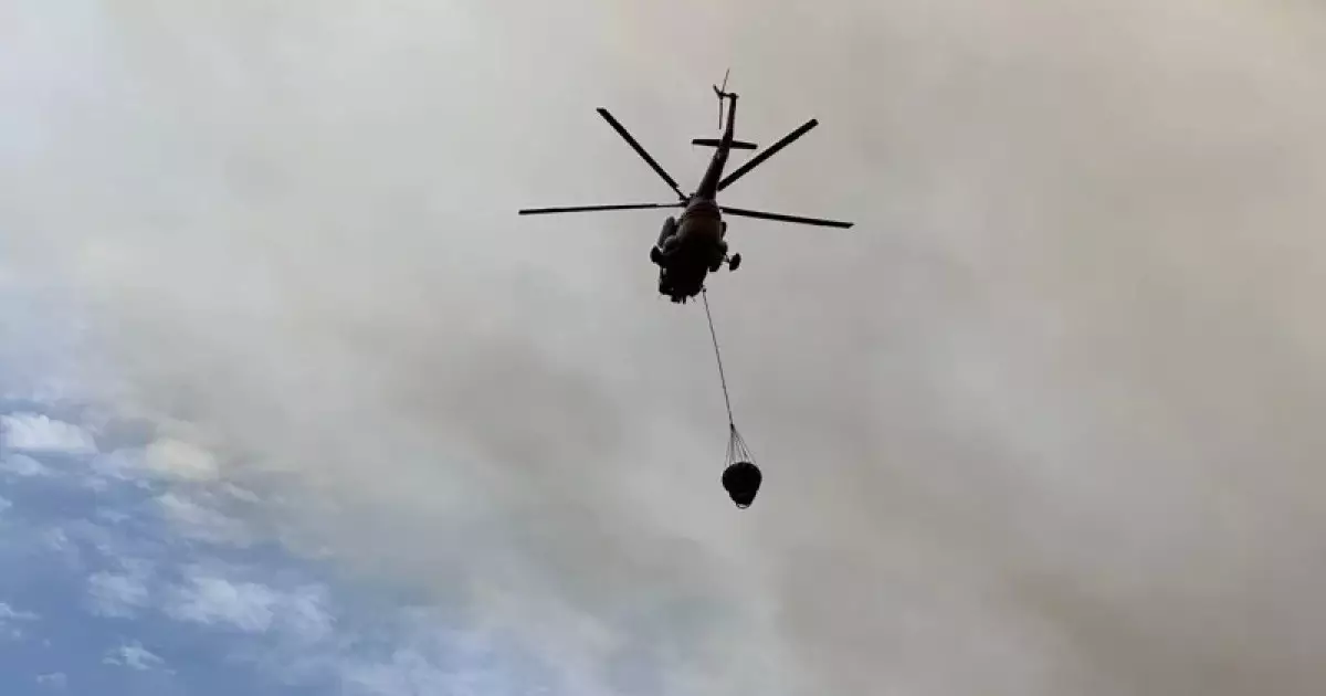  Баянауылдағы табиғи паркте өрт шықты 