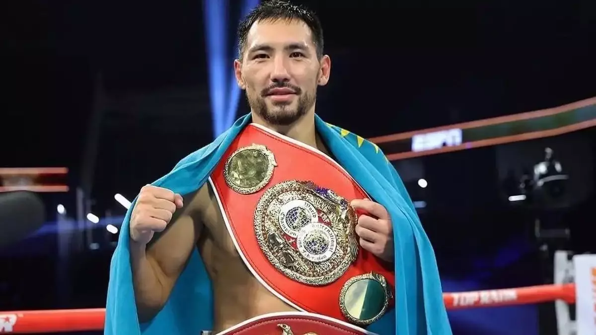 Жанибек Алимханулы узнал место в новом рейтинге WBO