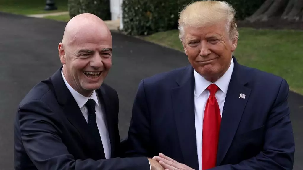  ФИФА президенті қызметін сақтап қалу үшін Трамптан қолдау сұрап жүр - БАҚ 