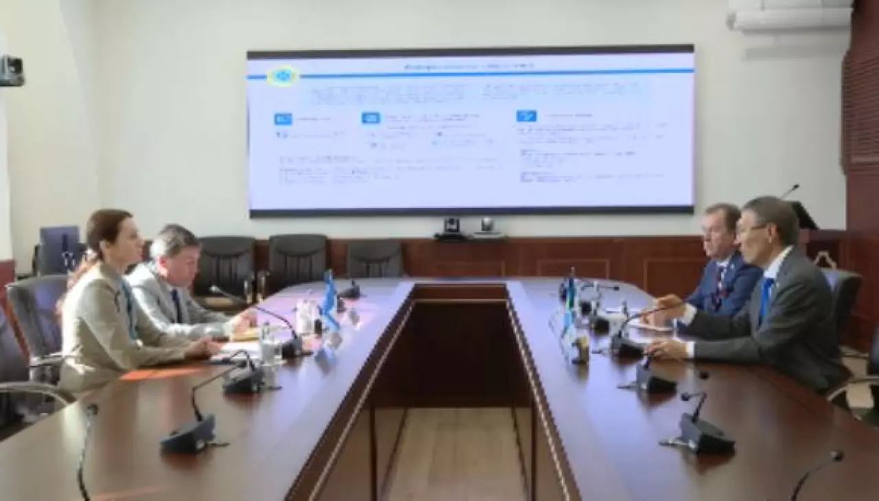ОСК төрағасы ТМД Парламентаралық ассамблеясының байқаушыларымен кездесті
