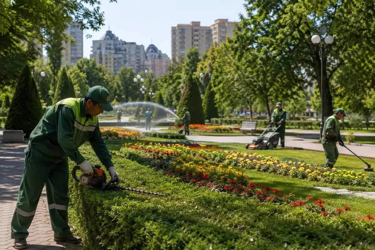 Почти 8 млрд тенге потратят на парки и скверы в Шымкенте