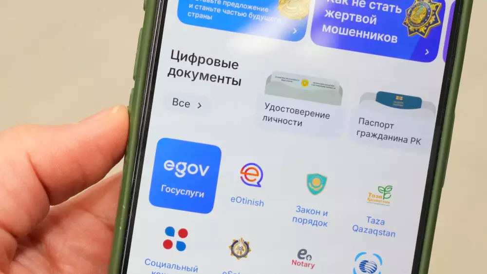 Казахстанец неожиданно для себя зашел в чужой аккаунт eGov - начата проверка