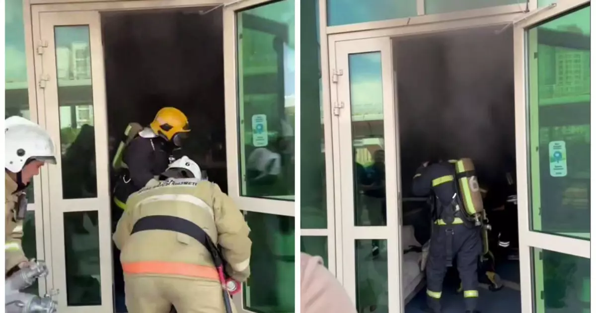  Астанада өрт сөндірушілер көп қабатты үйден бойжеткенді құтқарып қалды 