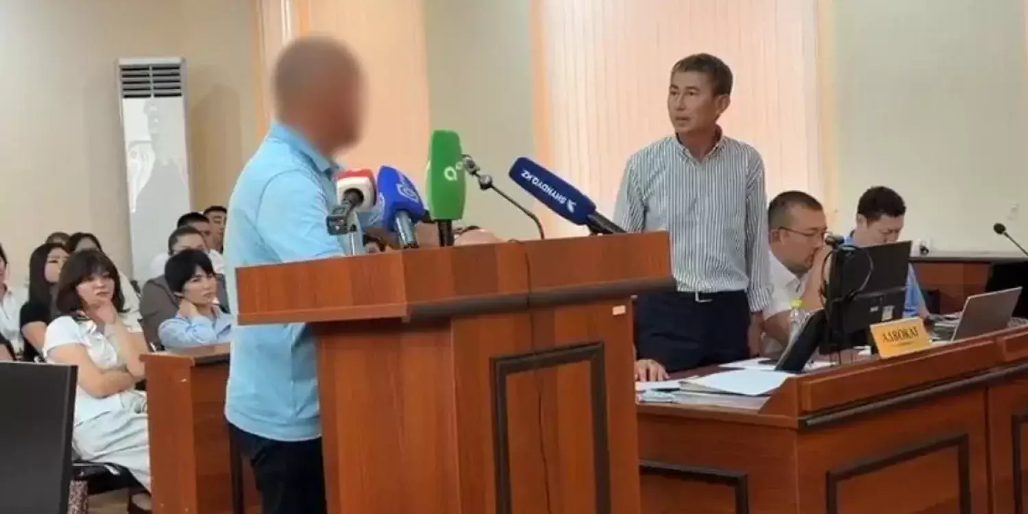 Шымкенттегі атышулы іс: Нұрайдың әкесі айыпталушының әкесіне шүйлікті
