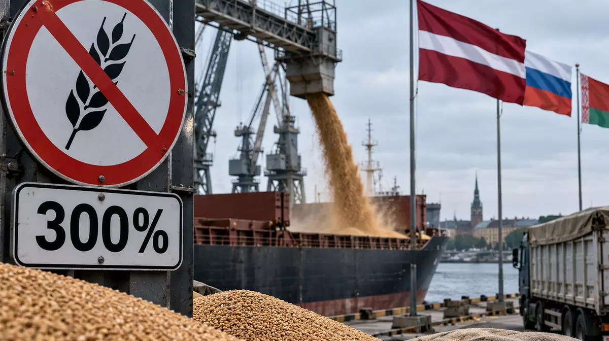 Латвия планирует ввести пошлины в 300% на зерно из России и Беларуси