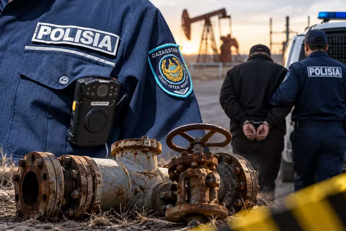 Кражи с нефтяных объектов: подозреваемого задержали в Жанаозене - новости на Lada.kz 09.09.2026