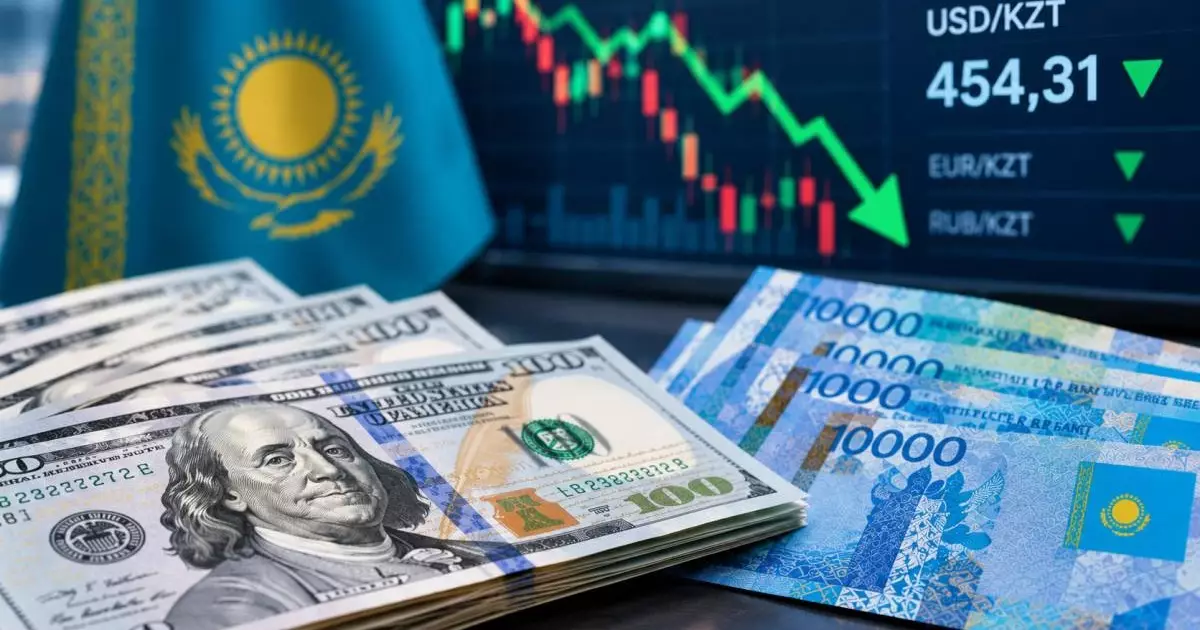  Доллар бағамы биржада 2 теңгеге төмендеді 