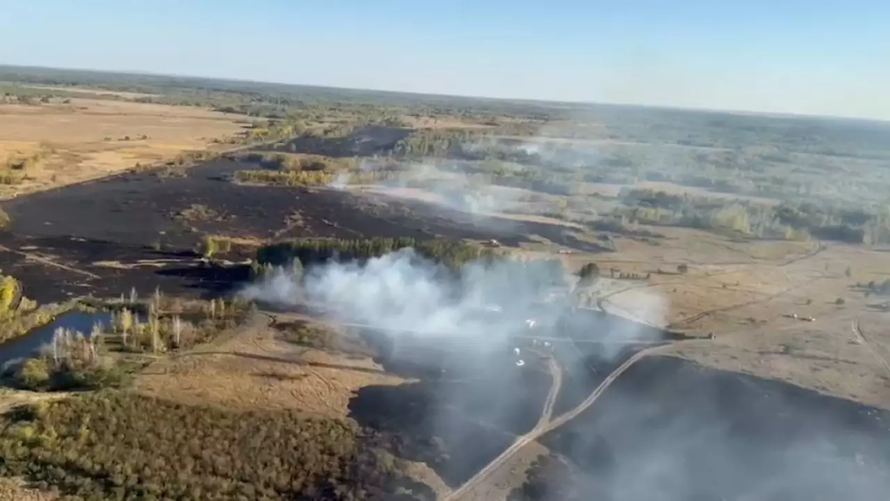 Природный пожар ликвидировали в Акмолинской области